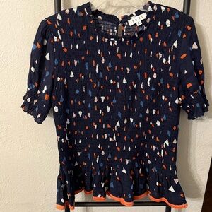 THML Smocked Top Size Medium